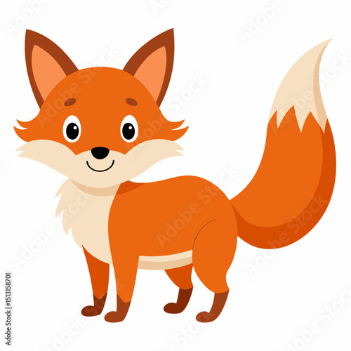 red fox cartoon
