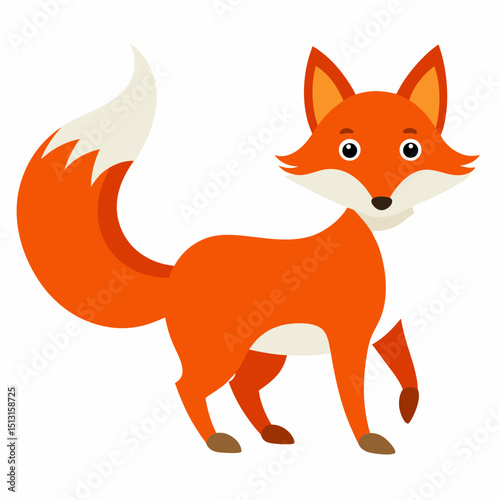 red fox cartoon