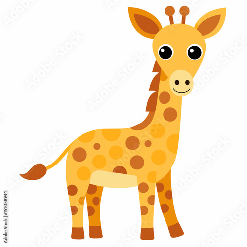 giraffe vector illustration