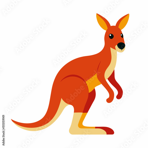 kangaroo with baby