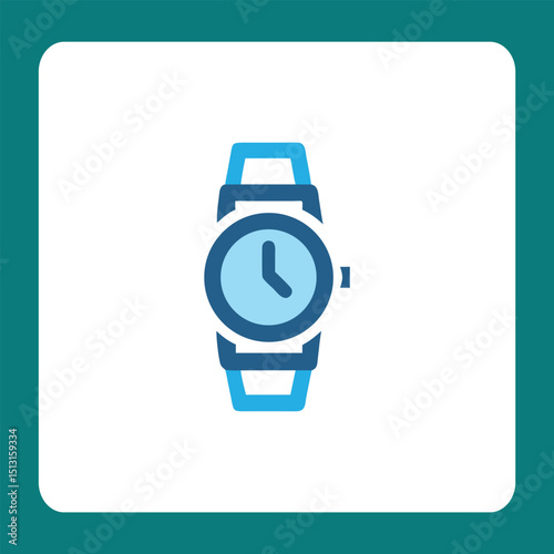 Hand watch icon, 

