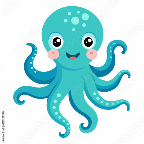 octopus cartoon character