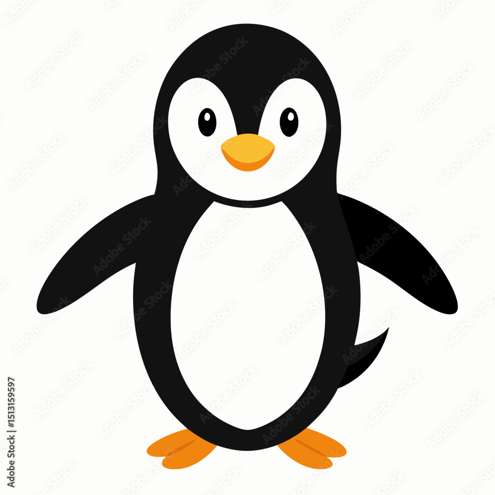 Obraz premium penguin on the snow