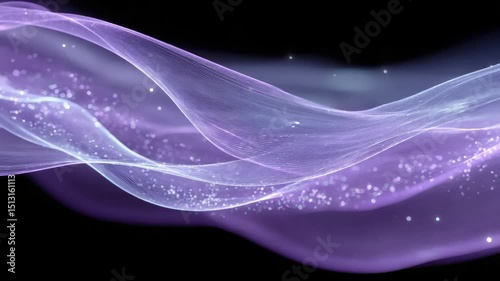 Abstract light form a wave with particle ideal for background element.