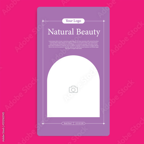 Skincare,Cosmetic, and Beauty Care Social Media Story Template
