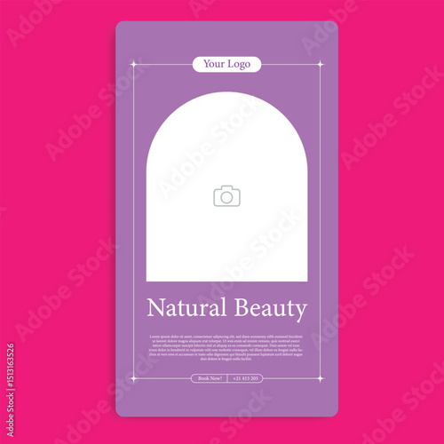 Skincare,Cosmetic, and Beauty Care Social Media Story Template
