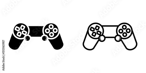 Control game icon on white background