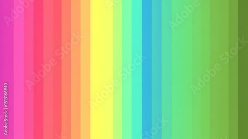 Spectrum of vibrant color bands shifts gradually across the screen, light effect