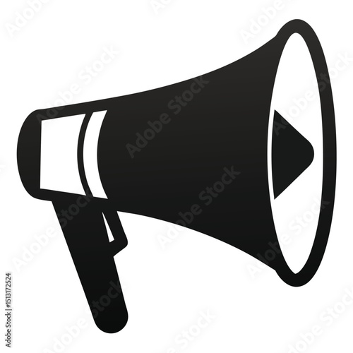 Silhouette-of-a-megaphone-on-a-white-background
Silhouette of Megaphone Vector, Megaphone Silhouette Design
