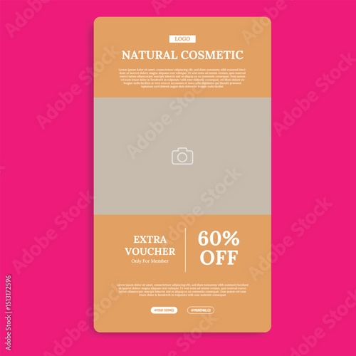 Skincare,Cosmetic, and Beauty Care Social Media Story Template