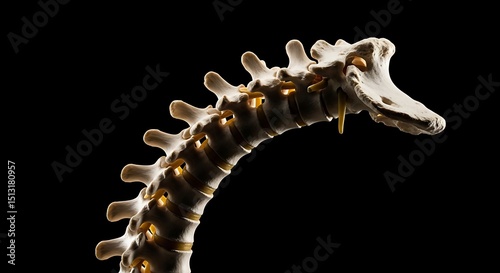 Human Spine Anatomy Model photo