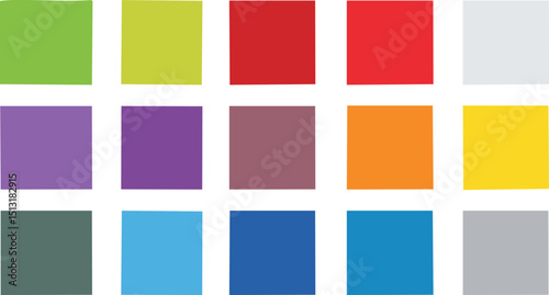 Bright and playful vector collection of spherical buttons with a polished glass finish and gradient shading, neatly aligned on a white background to emphasize vivid saturated colors and 3D appearance
