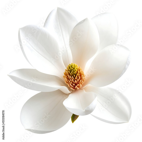 White Magnolia Flower Blossom