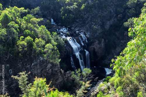 MacKenzie Falls with Multiple cascades of the MacKenzie River as it flows through the gorge, Grampians National Park, Victoria