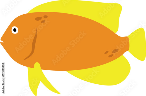 Fish Flat Illustration