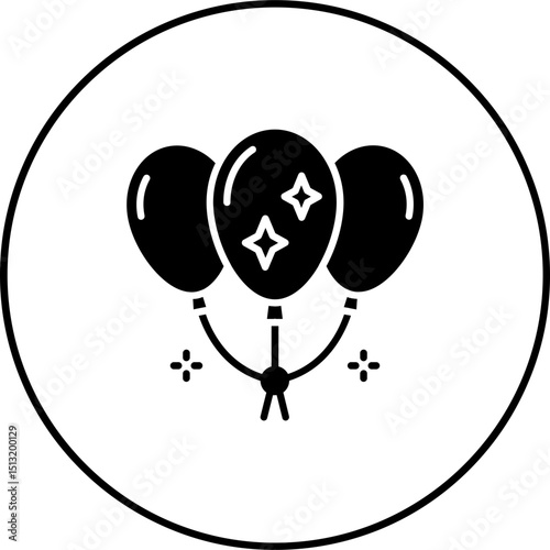Balloons Icon