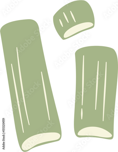 celery, herbal medicine and food, cooking ingredients