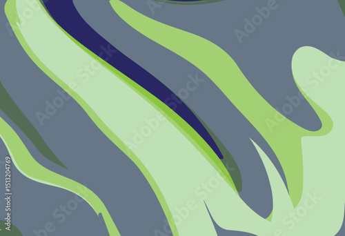 Green shapes abstract background with geometric  pattern design for advertising, printing, book covers, mobile wallpapers, and web