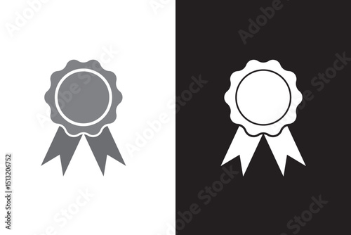 Accreditation icon Vector Graphic set