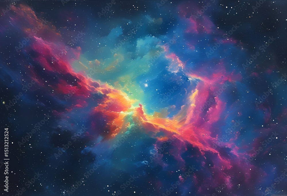 Obraz premium lights of space