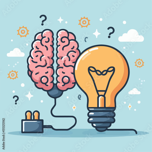 light bulb idea concept