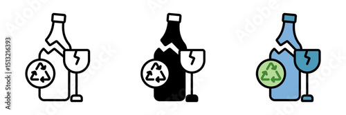 Glass Recycling is reprocessing glass items to reduce energy use and minimize landfill space.