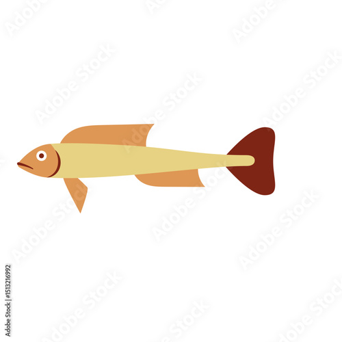 Illustration Fish Flat