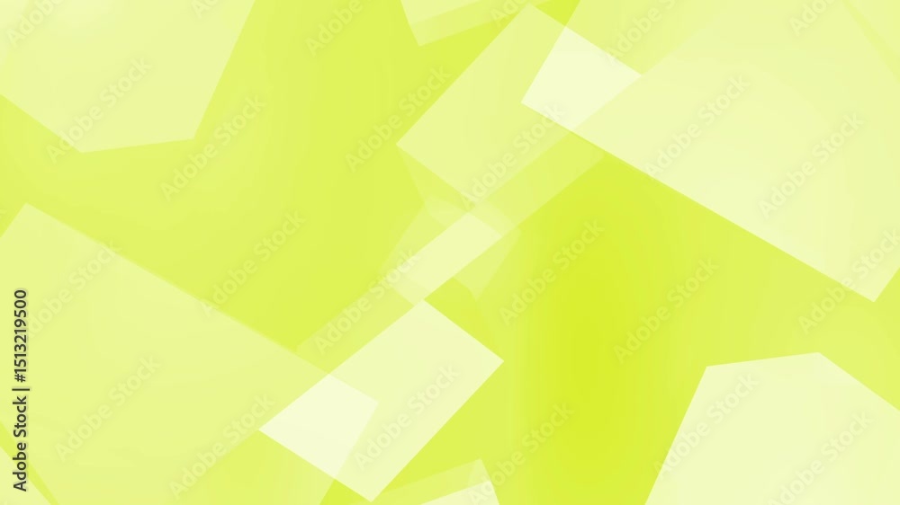 Yellow color moving shiny 3d cubes modern design loop able geometrical background