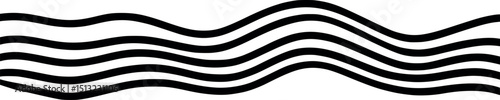 Smooth wave line animation. Minimal vector flow design perfect for loops and backgrounds.
