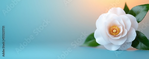 Captivating white flower bloom nature scene photography soft lighting