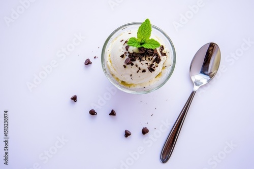 chocolate mousse dessert