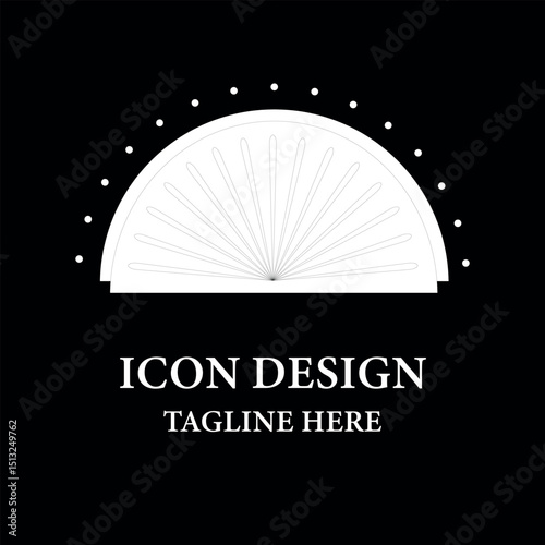 Dot D Geometric shape company logo design