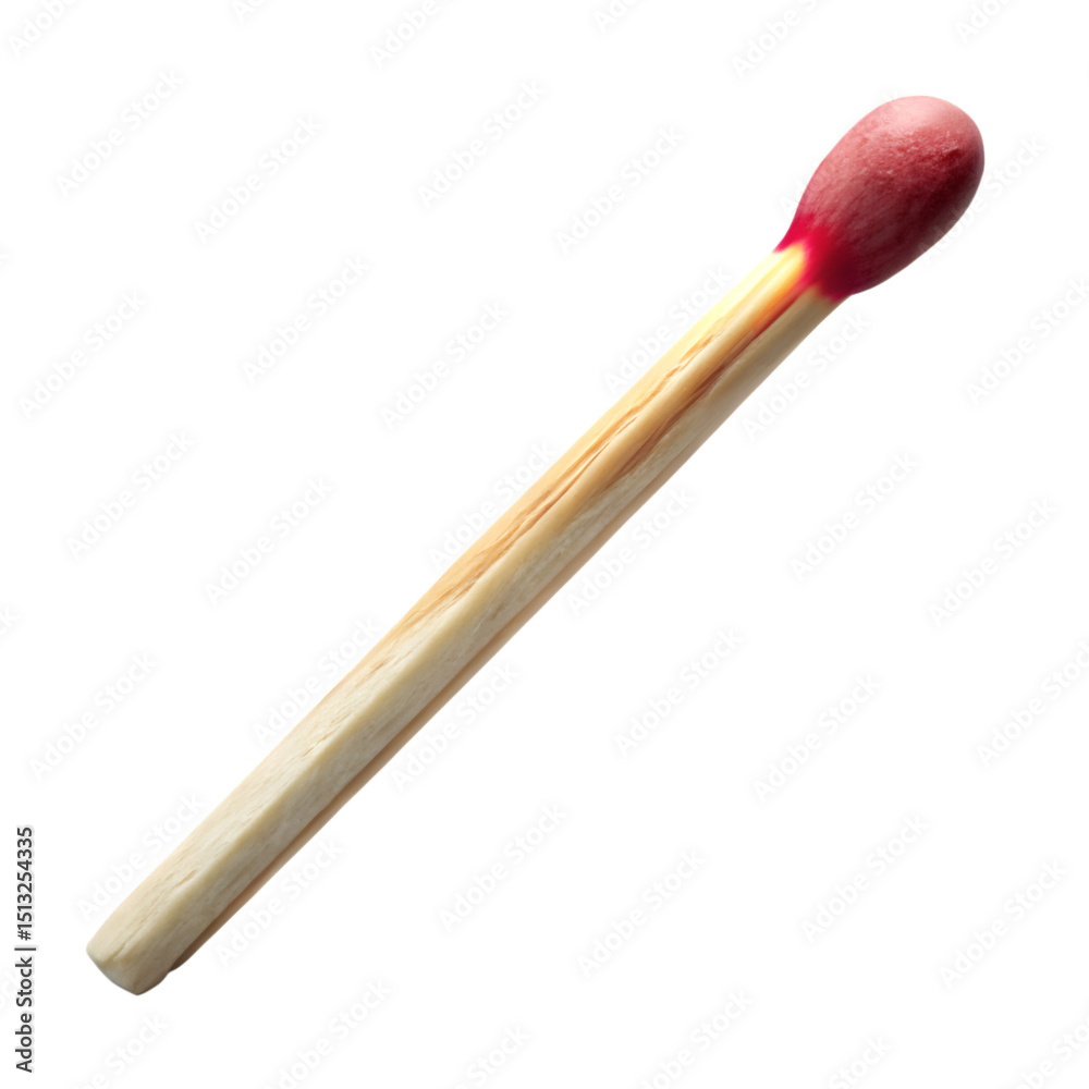 Matchstick isolated on transparent background Matchstick isolated on transparent background
