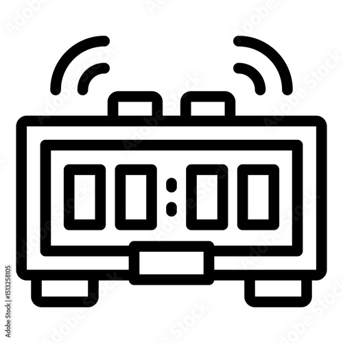 digital clock icon
