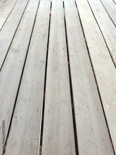 wooden floor and deck
