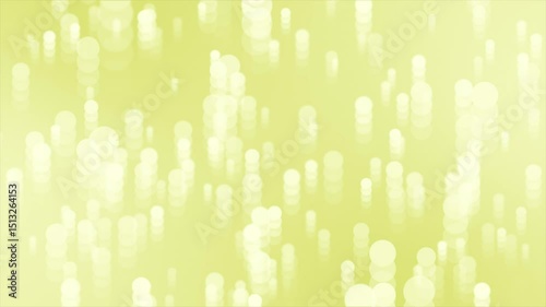 Wallpaper Mural Yellow color simple and elegant circular shapes moving upwards modern design geometrical background Torontodigital.ca