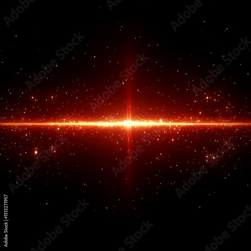 Bright, fiery celestial event
