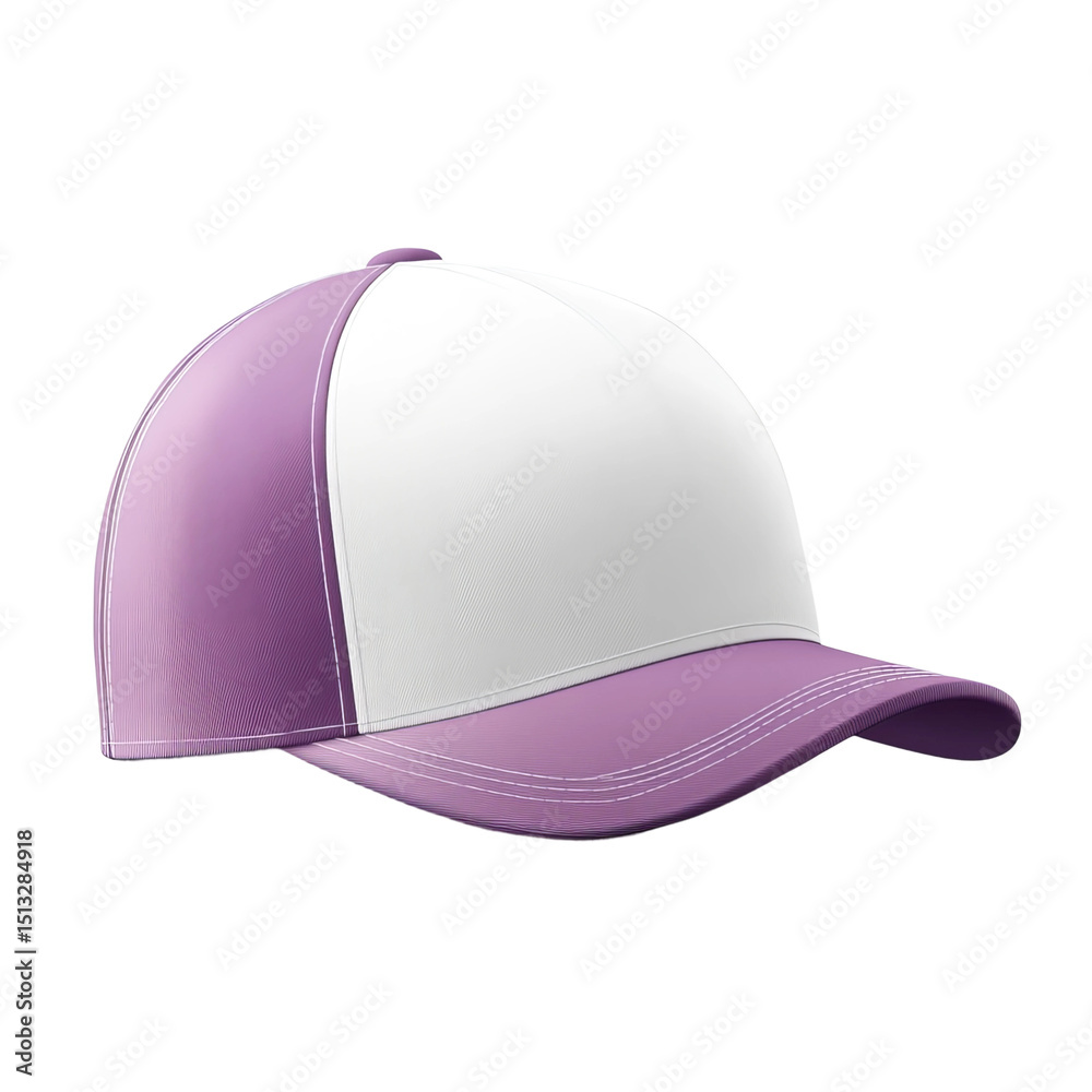 Fototapeta premium baseball cap vector illustration on white background