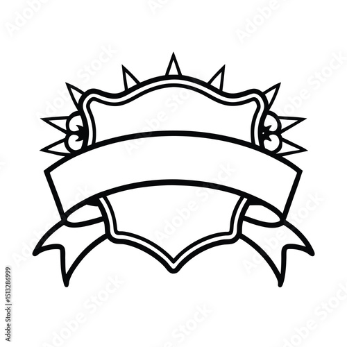 traditional banner ornament vector