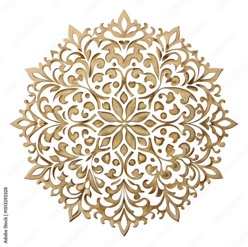 Stencil isolated on transparent background 