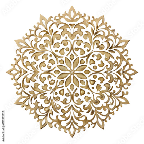 Stencil isolated on transparent background 