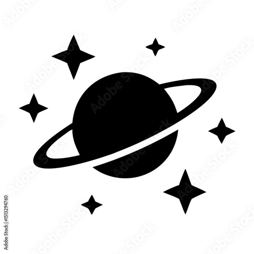 jupiter star icon vector illustration