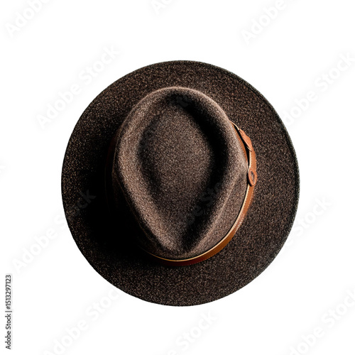 cowboy hat  on white background