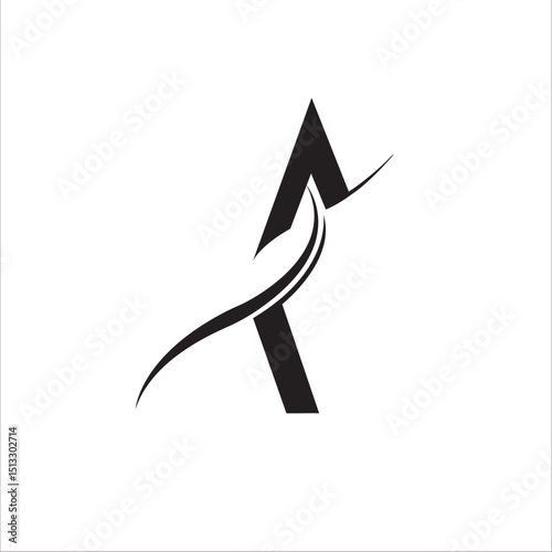 Letter A Professional logo for all kinds of business. icons for business of luxury, elegant, simple. A logo design