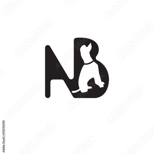 Initial letter AB gaming esports style logo template, Elegant. Simple Ab logo design
