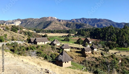 Traditional Indigenous Architecture Art