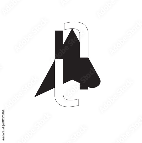 Initial letter AB gaming esports style logo template, Elegant. Simple Ab logo design