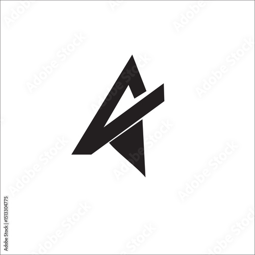 Initial letter A minimalist art logo. Creative minimal logo icon design with letter A. elegant. Simple. Vector A. Alphabet A. Modern abstract letter A logo design. Simple,  Elegant, Modern
