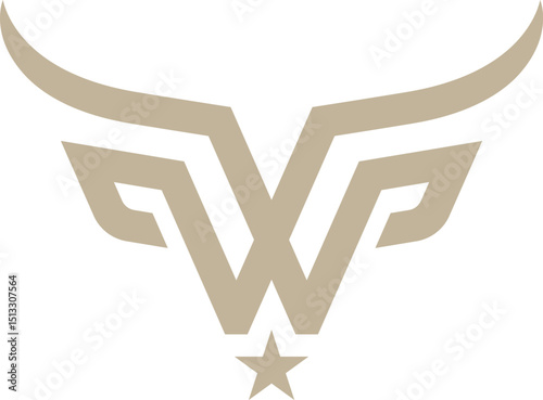 W initial Logo