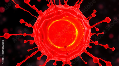 nuclear division of cell (Nuclear cell division)